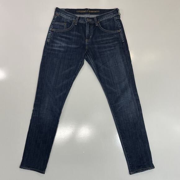Citizens of Humanity Women’s Jeans Size 25 High Rise Skinny Blue Stretch USA - Picture 1 of 8